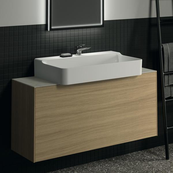 Ideal Standard Conca Waschtischplatte 1202 mm Keramik Feinsteinzeug Marmor Calacatta
