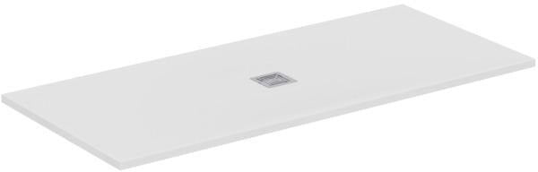 Ideal Standard Ultra Flat S+ Rechteck-Brausewanne 1800x800mm Mineralguss Weiß Matt