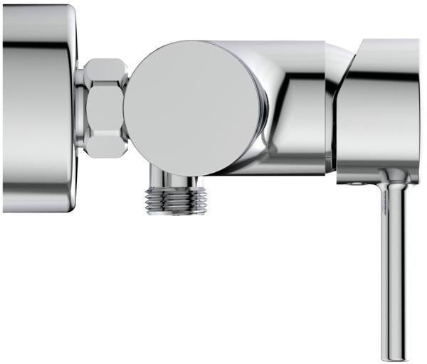 Ideal Standard Ceraline Brausearmatur AP Chrom – Wandmontage, keramische Kartusche