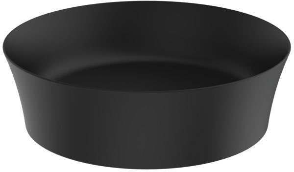 Ideal Standard Ipalyss Aufsatzwaschtisch 400x400mm Seidenweiß ohne Hahnloch ohne Überlauf