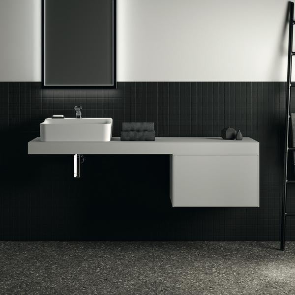 Ideal Standard Waschtisch Conca 500x450x145 mm, 1 Hahnloch, ohne Überlauf, Weiß