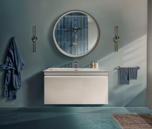Ideal Standard Finesse Möbelwaschtischunterschrank 800 mm mit Auszug und Softclose in Greige matt
