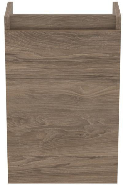 Ideal Standard Eurovit+ Handwaschbeckenunterschrank 354 mm grau glänzend 1 Tür links