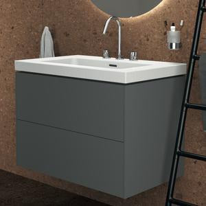 Ideal Standard Möbelwaschtisch Extra 810x510mm Weiß mit 3 Hahnlöchern und Überlauf