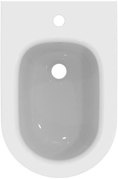 Ideal Standard La Dolce Vita Wandbidet in Weiß – Keramik, 355 x 540 x 315 mm, mit Überlauf