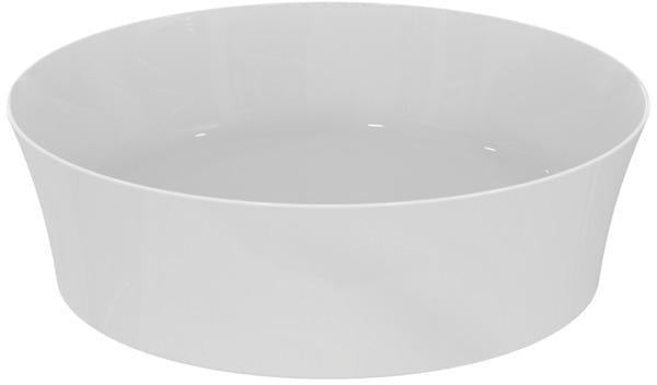 IDEAL STANDARD Ipalyss Aufsatzschale 400x400x120 mm Weiß ohne Hahnloch und Überlauf