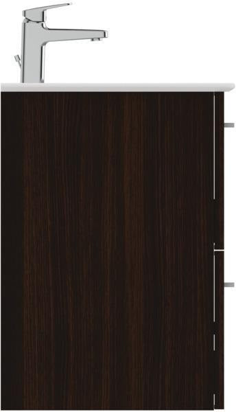 Ideal Standard i.life A Waschtischset 60 cm mit Unterschrank und chrom Griff, Weiß matt