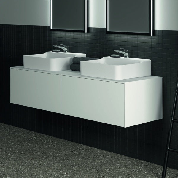 Ideal Standard Waschtisch Conca 500x450x145 mm, 1 Hahnloch, ohne Überlauf, Weiß