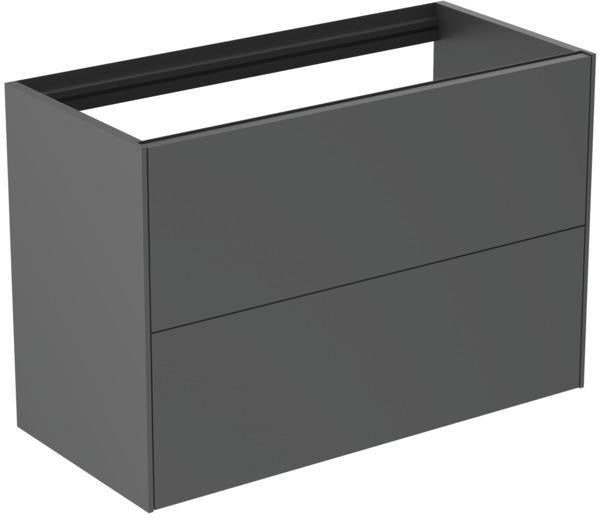 Ideal Standard Conca Waschtischunterschrank 800 mm, 2 Auszüge, Push-Open, Weiß