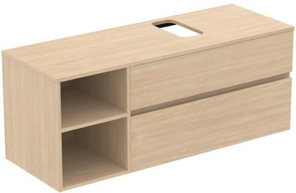 Ideal Standard WTUnterschrank Finesse 1402mm 2 Auszüge Greige matt