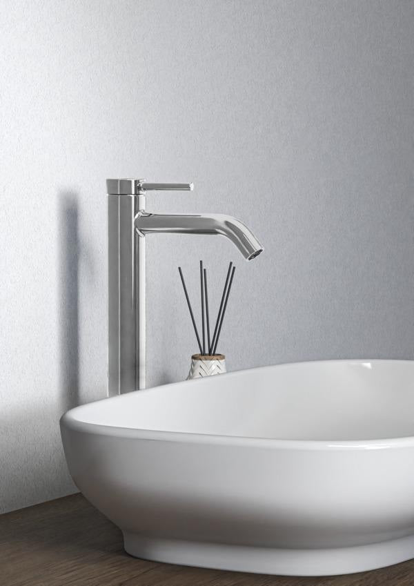 IDEAL STANDARD Ceraline Nuovo Waschtischarmatur 135 mm mit Push-Open Ventil, Chrom