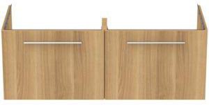 Ideal Standard i.life B Waschtischunterschrank 1200 mm Weiß matt mit 2 Auszügen
