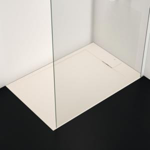 Ideal Standard Ultra Flat S i.life Brausewanne 1200x800x30 mm Carraraweiß – Mineralguss mit Rutschhemmung