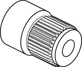 Ideal Standard Griffadapter Cubic A860719NU für Thermostat – Ersatzteil