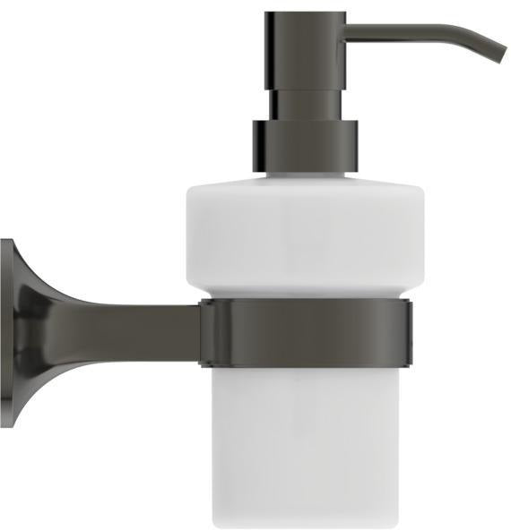 Ideal Standard La Dolce Vita Lotionspender Silver Storm – Wandmontage, Glasflakon, 0,25 l