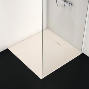 Ideal Standard Ultra Flat S i.life Quadrat-Brausewanne 1000x1000x30 mm Carraraweiß