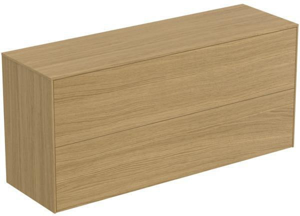 Ideal Standard WT-Unterschrank Conca, 2 Auszüge, ohne Ausschnitt, 1202x373x550 mm, Weiß