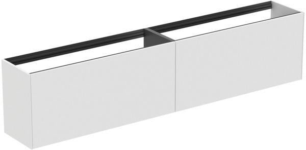 Ideal Standard WT-Unterschrank Conca, 2 Auszüge, Weiß, 2385x373x540mm, ohne Platte