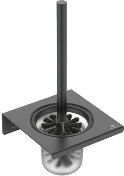 Ideal Standard WC-Bürstengarnitur Alu+ Rose – Wandhängend, verdeckte Befestigung
