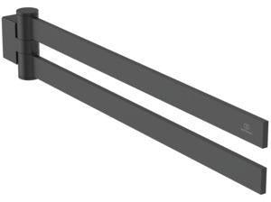 Ideal Standard Handtuchhalter Conca Cube 447 mm doppelt, schwenkbar, Edelstahl