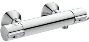 Ideal Standard Ceraplus Safe AP-Brausethermostat – 82 mm, chrom, Thermostatisch, kühles Gehäuse