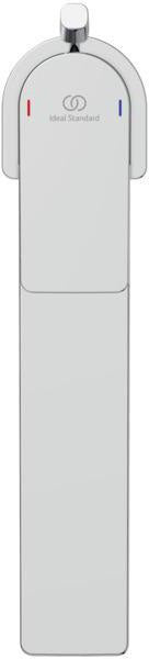 Ideal Standard Edge Waschtischarmatur mit Push-Open-Ablauf, 165 mm Ausladung, Chrom