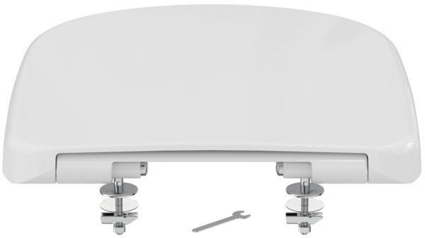 WC-Sitz Eurovit Weiß von Ideal Standard – Duroplast mit Deckel, 6er-Pack
