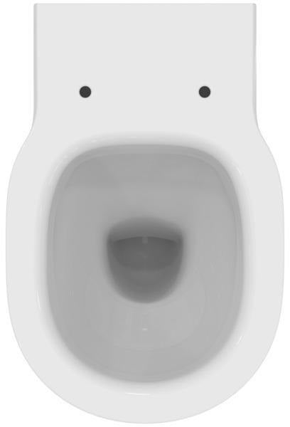 Ideal Standard Stand-T-WC Connect AquaBlade, Abgang waagerecht, 370x550x400 mm, Weiß