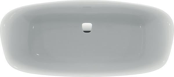 Ideal Standard Duo-Badewanne Dea freistehend 1900x900mm mit Ablauf und Überlauf in Weiß