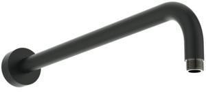Ideal Standard Wandanschluss Idealrain 400 mm Silk Black – Aufputz-Montage mit Rosette