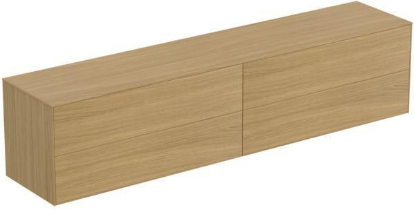 Ideal Standard Conca WT-Unterschrank 2387 mm, 4 Auszüge, Sunset Matt, wandhängend, Push-Open