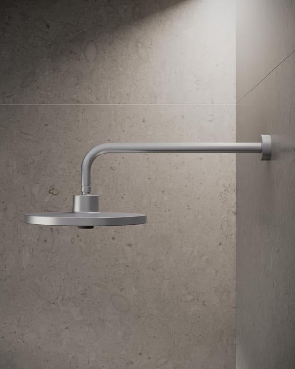 Ideal Standard Idealrain Wandanschluss 300 mm Chrom – Aufputz Kopfbrauseanschluss mit Rosette