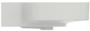 Ideal Standard Linda-X Aufsatzwaschtisch 500x480mm Weiß ohne Hahnloch mit Überlauf