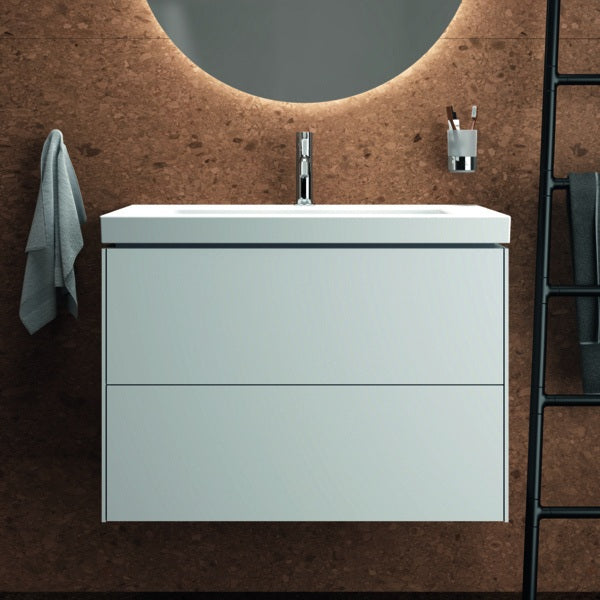 IDEAL STANDARD Möbelwaschtisch Extra 810x510mm Weiß mit Überlauf und 1 Hahnloch