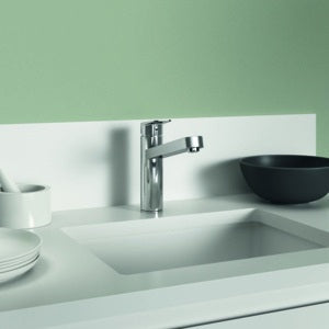 Ideal Standard Ceraplan Küchenarmatur mit 204 mm Rohrauslauf, BlueStart, Chrom
