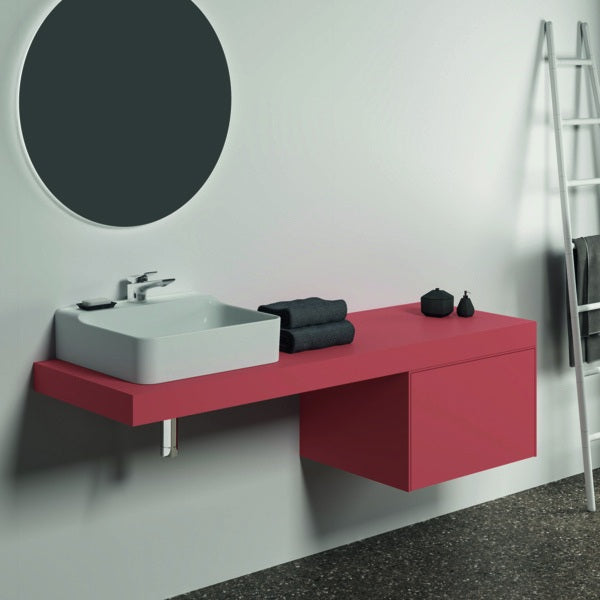 Ideal Standard Conca WT-Unterschrank 600 mm Eiche geflammt, 1 Auszug mit Push-Open