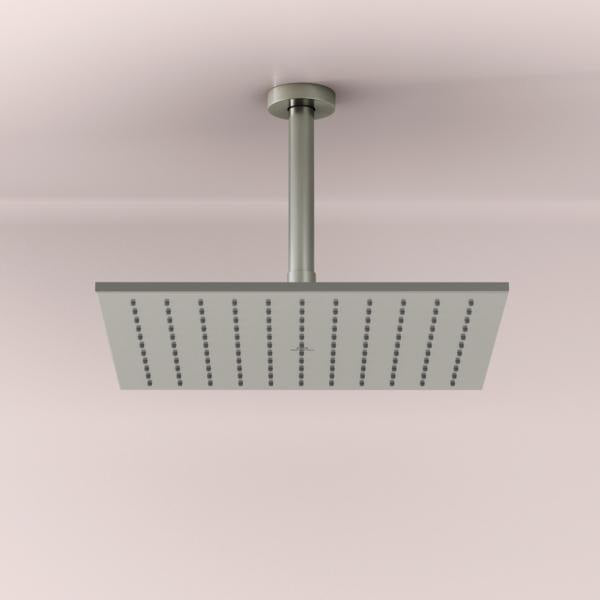 IDEAL STANDARD Idealrain Deckenanschluss 180 mm Chrom – Für Duschkopf, 1/2 Zoll Außengewinde