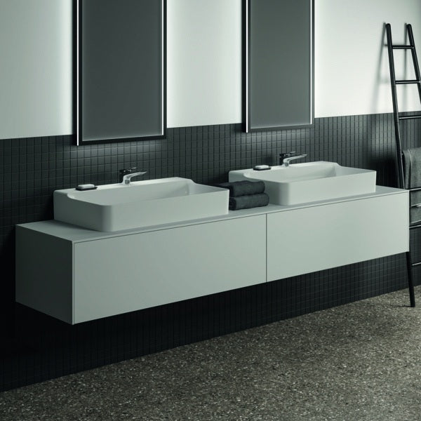 Ideal Standard Waschtisch Conca 800x450x145mm Weiß 1 Hahnloch ohne Überlauf