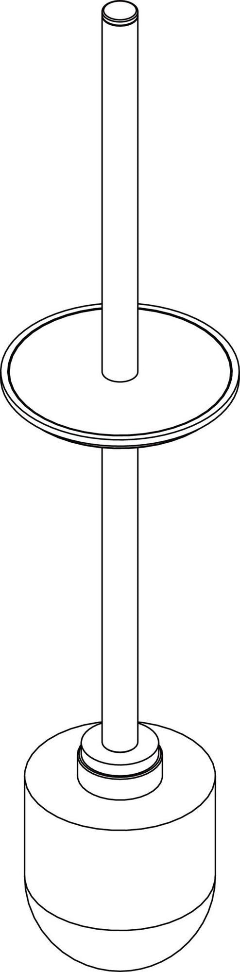 Ideal Standard WC-Bürste Glance Connect mit Stiel in Chrom – verchromte Oberfläche