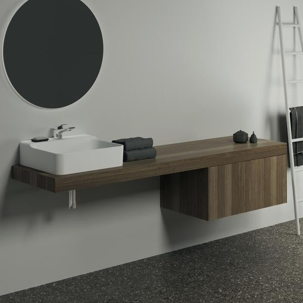 Ideal Standard Conca WT-Unterschrank 800 mm, 1 Auszug, Eiche hell, ohne Platte