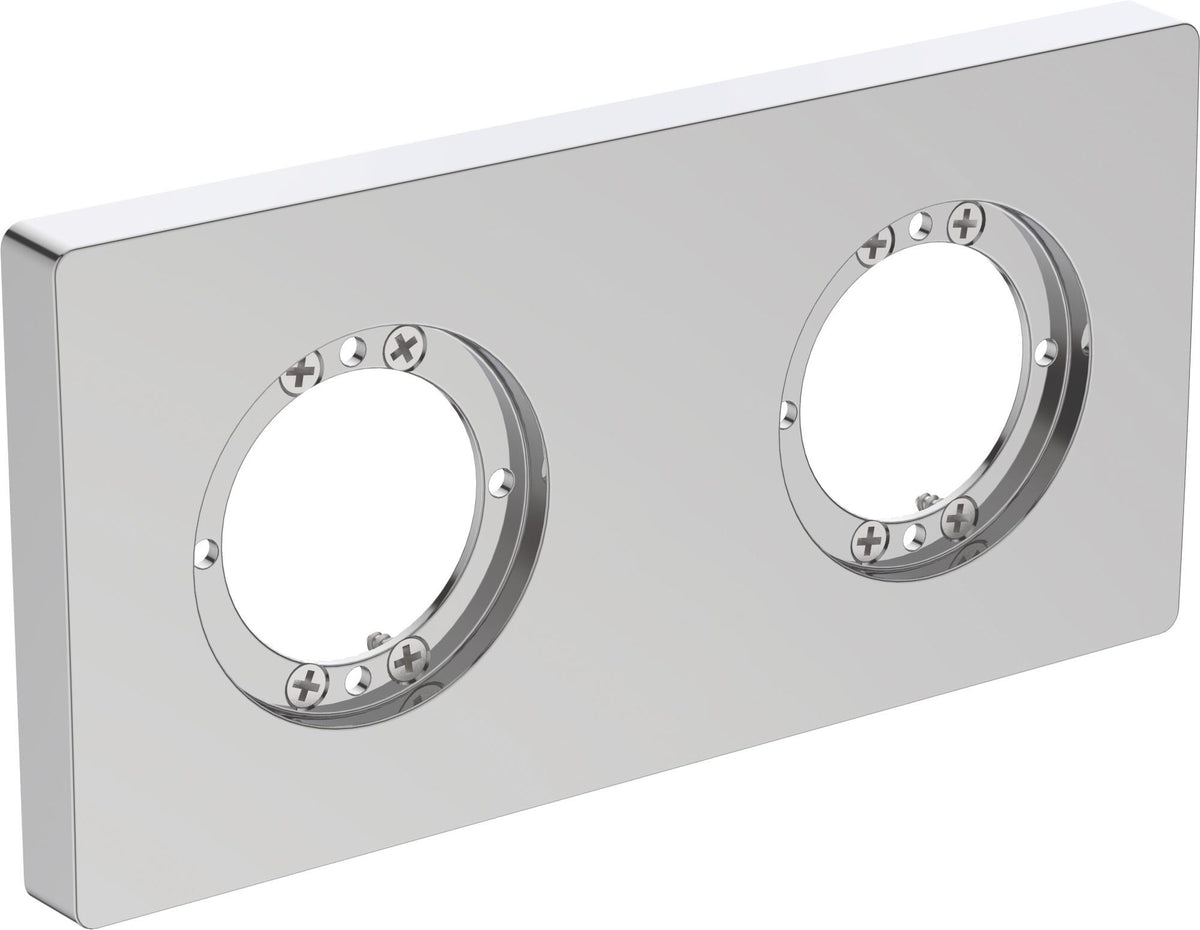 Ideal Standard Archimodule 1er Rosette 83x83 mm Chrom – Rechteckige Armaturenrosette