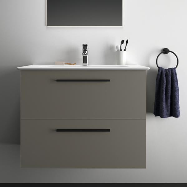 IDEAL STANDARD i.life A Waschtischunterschrank 800 mm mit 2 Auszügen, Sandbeige Matt