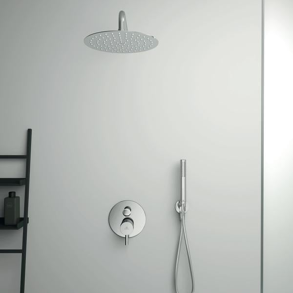 IDEAL STANDARD Idealrain Luxe Regenbrause 250 mm Edelstahl poliert mit Antikalk
