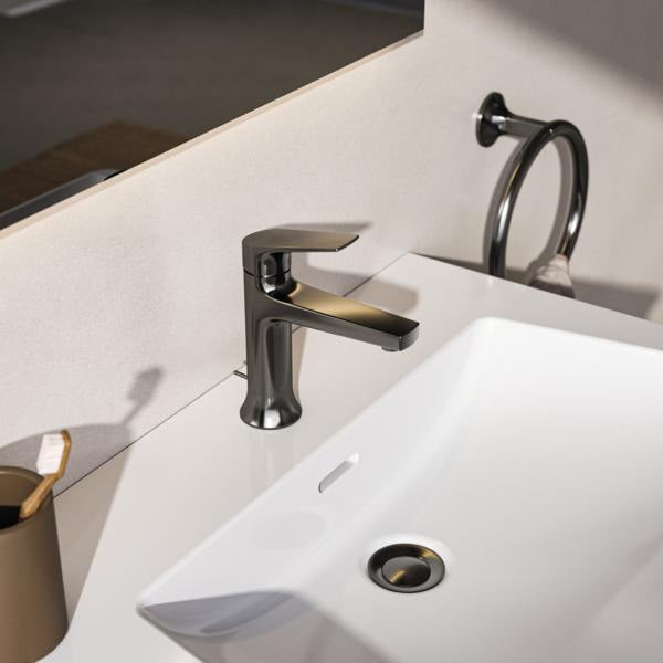 Ideal Standard La Dolce Vita Waschtischarmatur mit Ablaufgarnitur, Chrom, Heißwasser-Sparfunktion