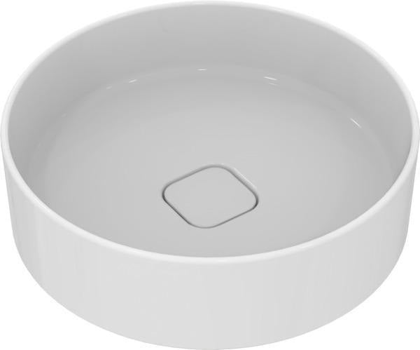 Ideal Standard Aufsatzwaschtisch Strada II 450x450x180mm Weiß ohne Hahnloch und Überlauf