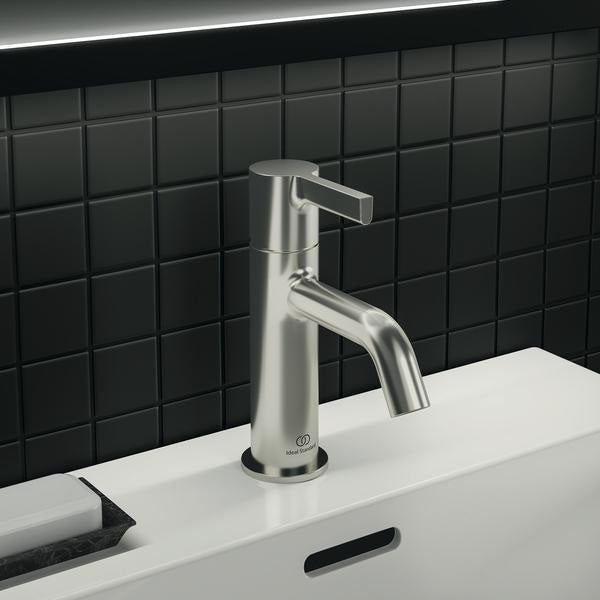 Ideal Standard Waschtischarmatur JOY Brushed Gold, 110 mm Ausladung, ohne Ablaufgarnitur