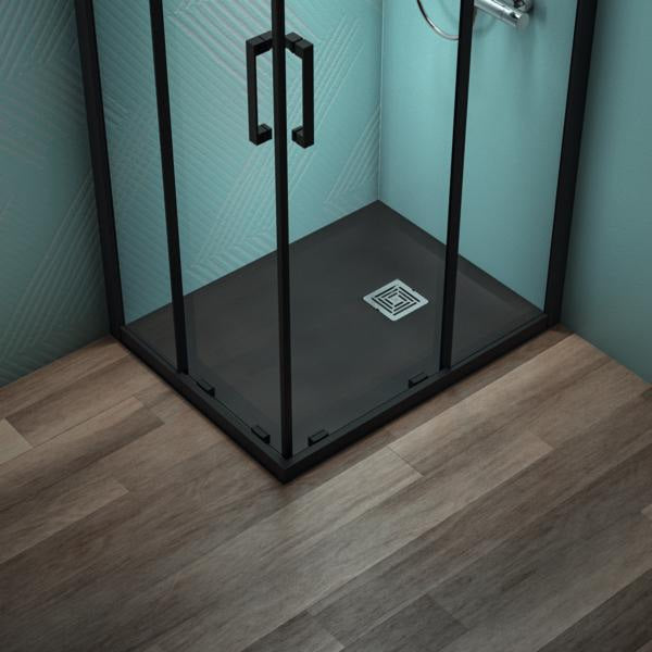 Ideal Standard Ultra Flat S+ Rechteck-Brausewanne 900x700mm Mineralguss Weiß Matt