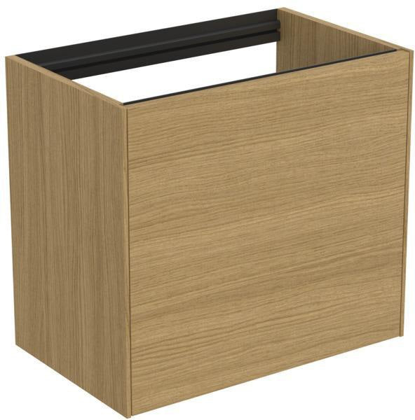 Ideal Standard Conca WT-Unterschrank 600 mm, 1 Auszug, Push-Open, ohne Platte, Weiß