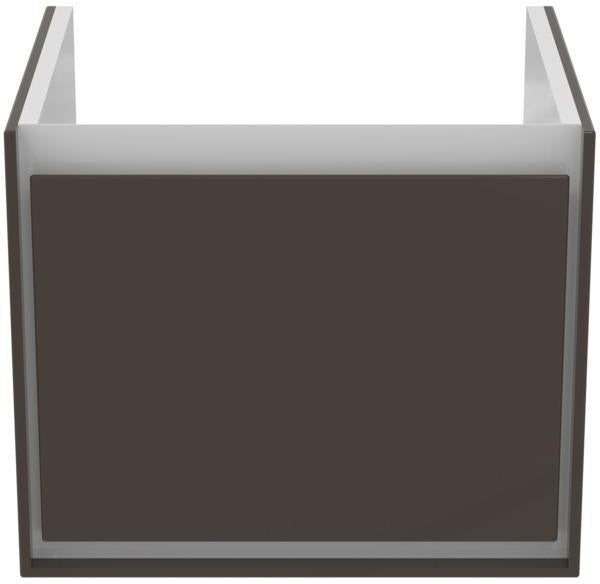 IDEAL STANDARD Connect Air Waschtischunterschrank 480 mm, 1 Auszug, Weiß glänzend/Matt