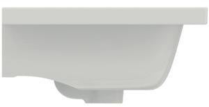 Ideal Standard i.life S Möbelwaschtisch 610 mm, 1 Hahnloch, mit Überlauf, Weiß